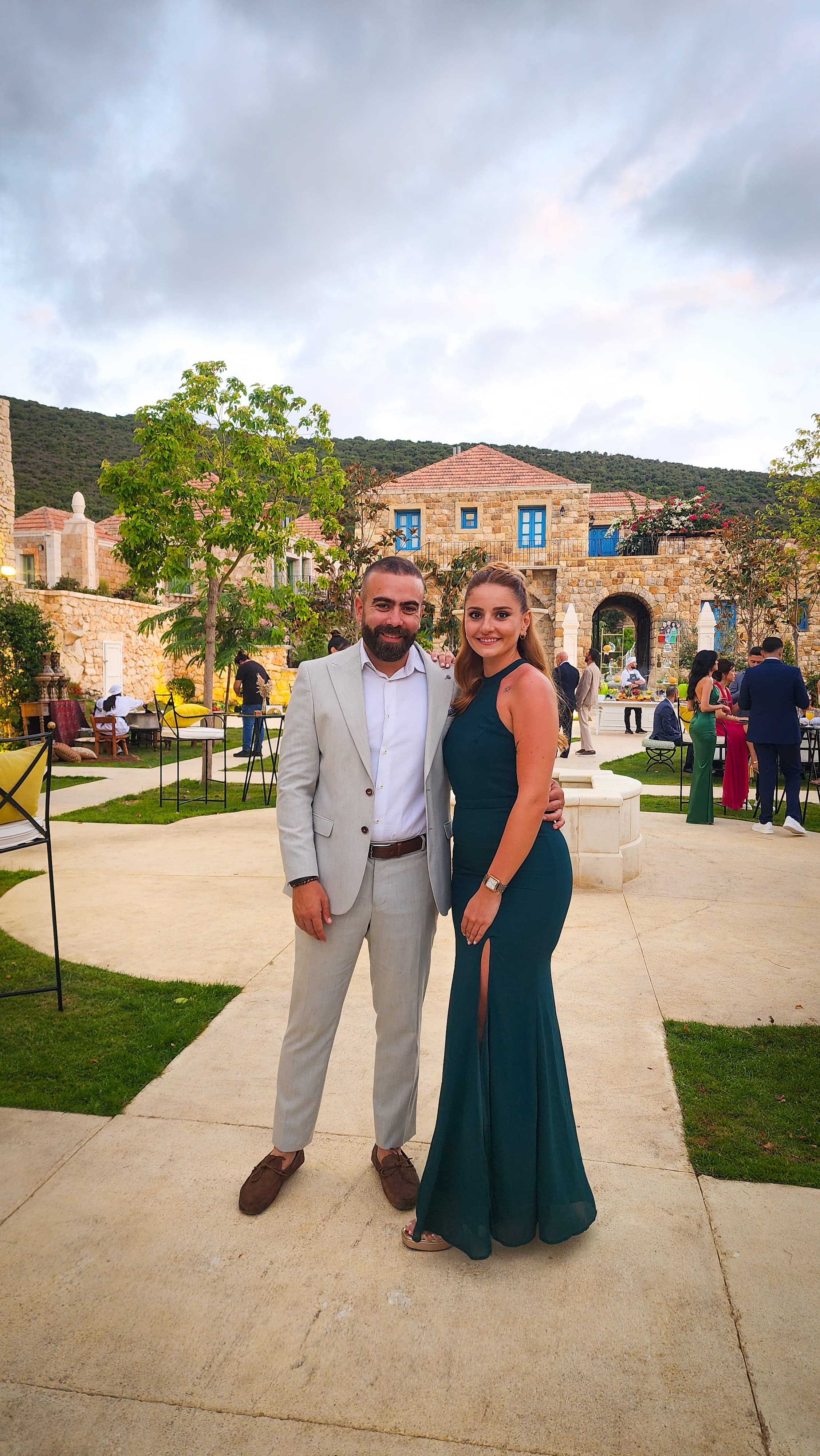 Elie and Karine celebration photo
